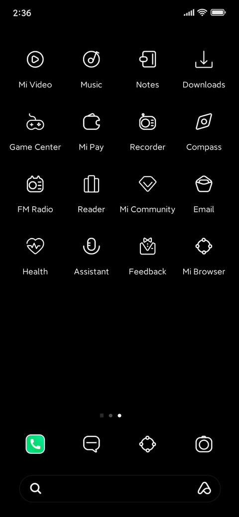 Writing by wind screenshot