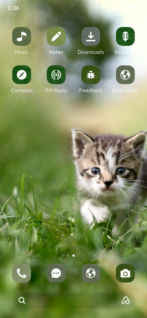 Green Cat screenshot