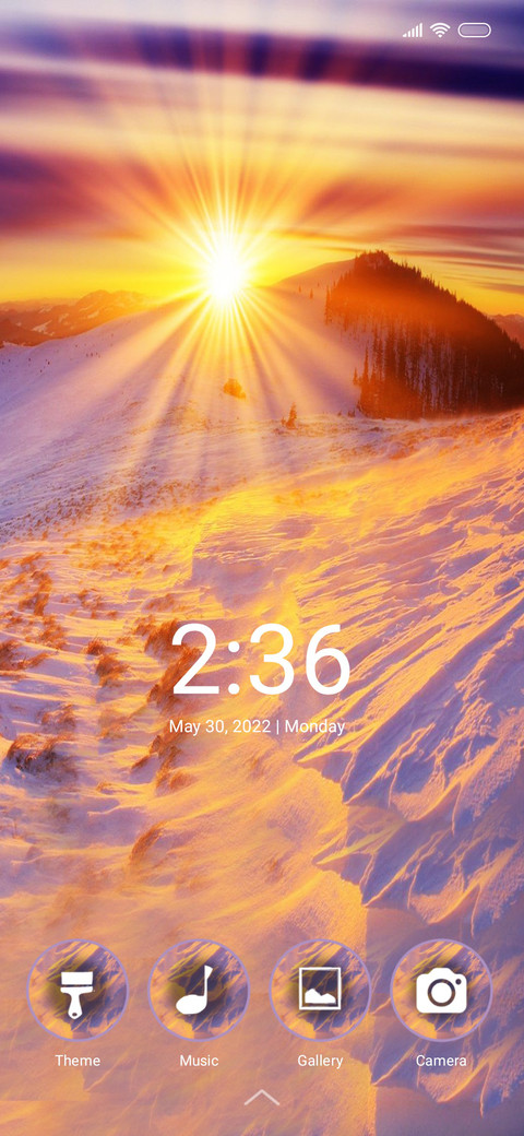 Sunrise cool screenshot