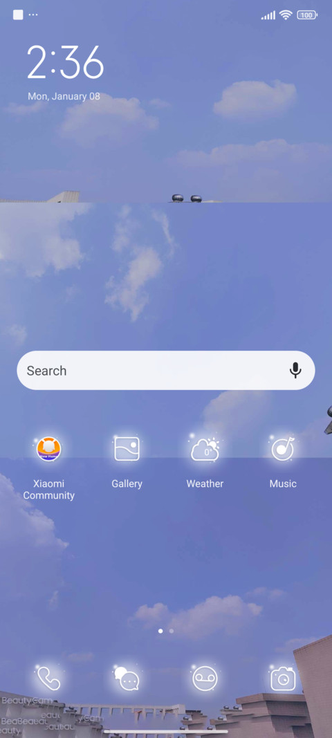 Under the blue sky screenshot