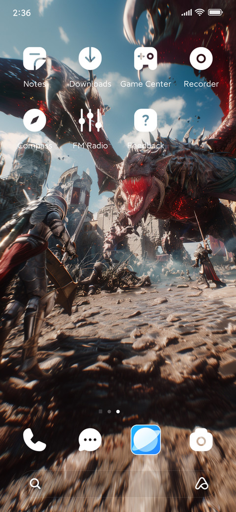 Fearless knight screenshot