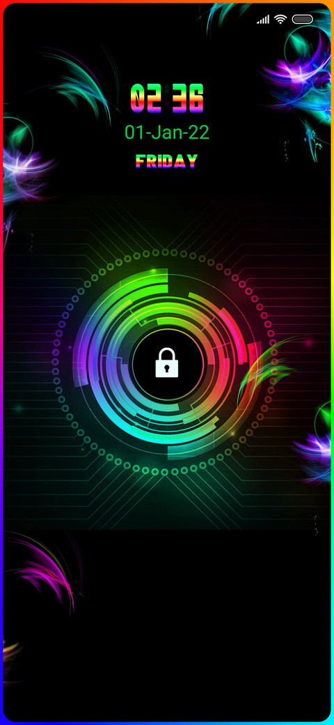 Neon_Lock screenshot