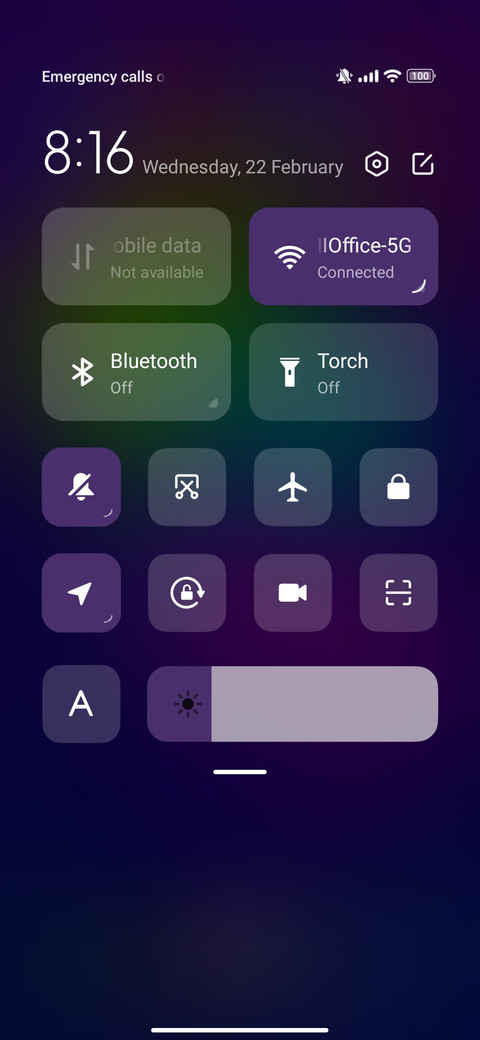 Fire Blue Theme screenshot