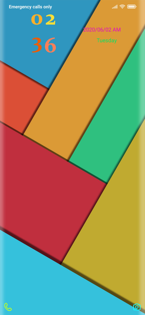 Colour screenshot