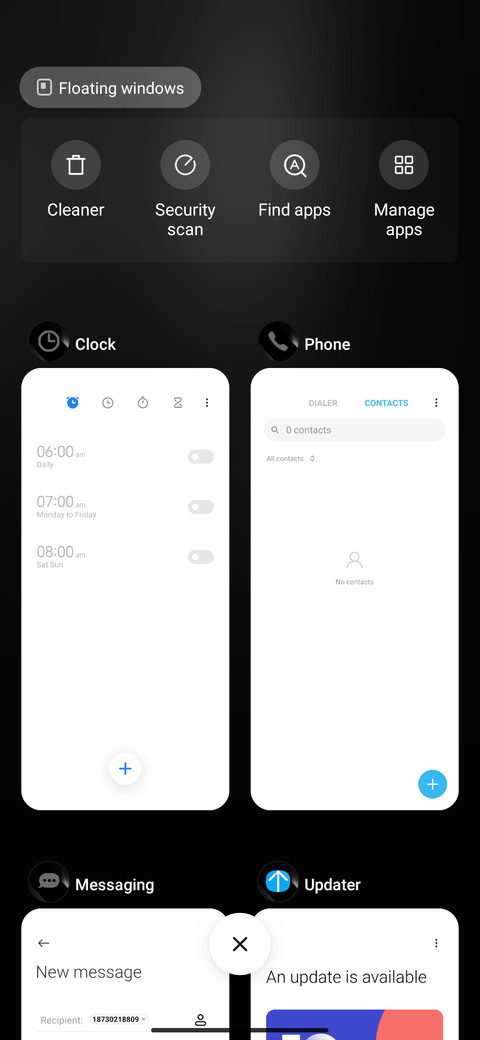 Monochromatic thre screenshot