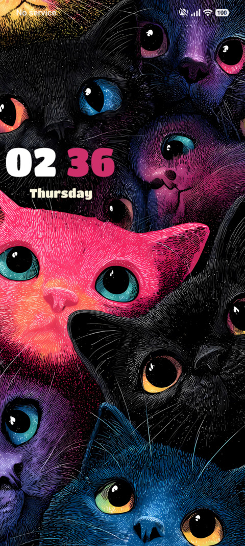Neon Paws screenshot