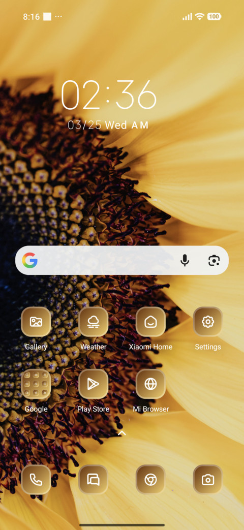 Sunflower screenshot