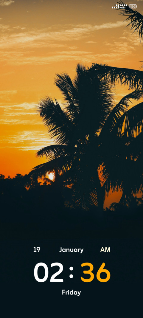 Sun rise screenshot