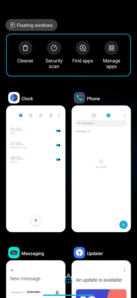 Zen Bluer Lineui screenshot