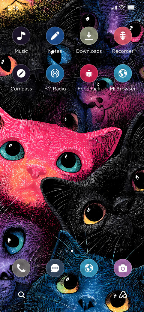 Neon Paws screenshot