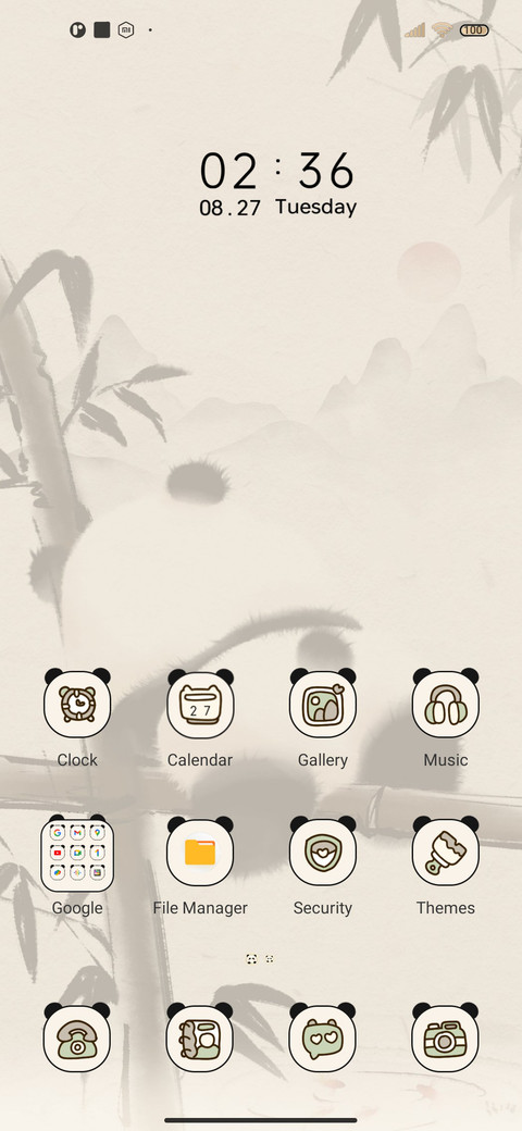 Cute Panda screenshot