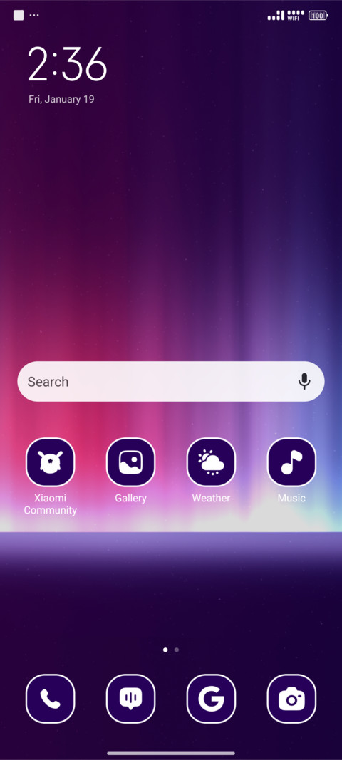 Gradient Fade screenshot