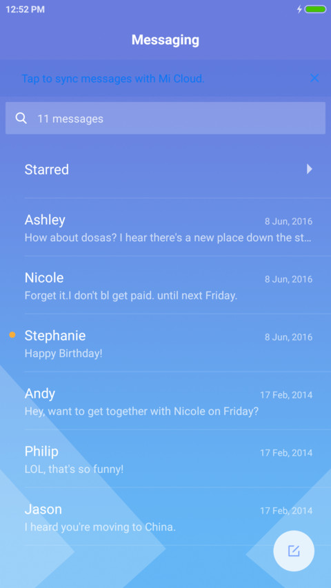 Geometry screenshot
