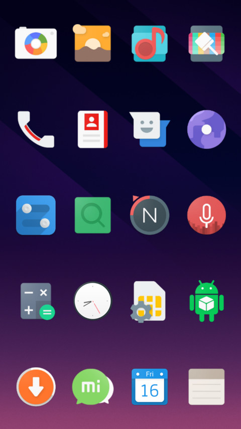 Material DesignV2 screenshot