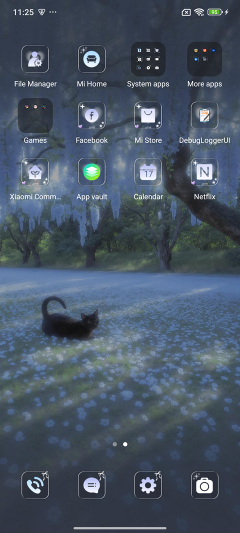 Cat in Blooms screenshot