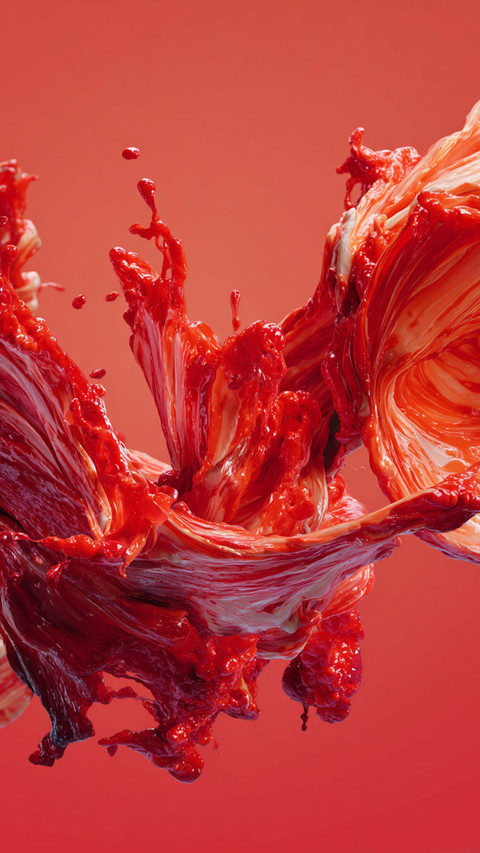 The surge of red shows power screenshot