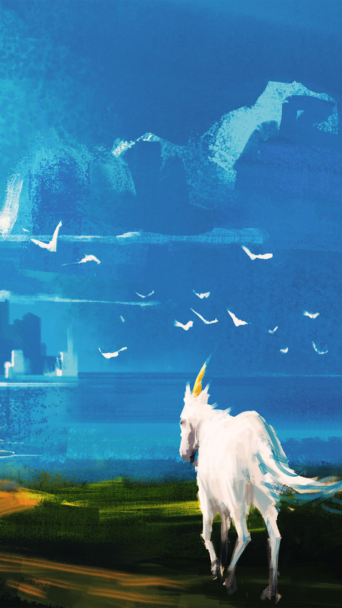 Unicorn scene 2 screenshot