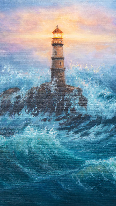 Lighthouse and ocean 2 screenshot
