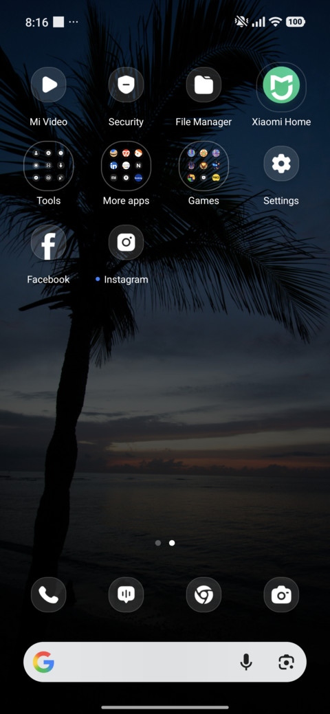 Sunset Palm screenshot