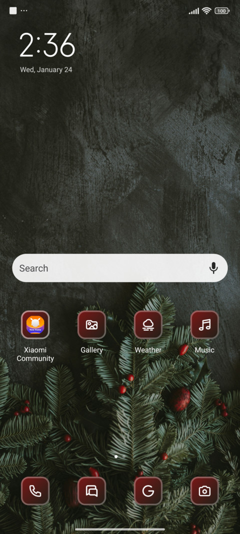 Christmas screenshot