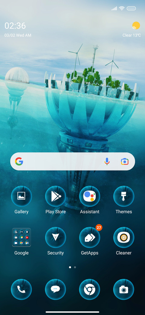 Futuristic on screenshot