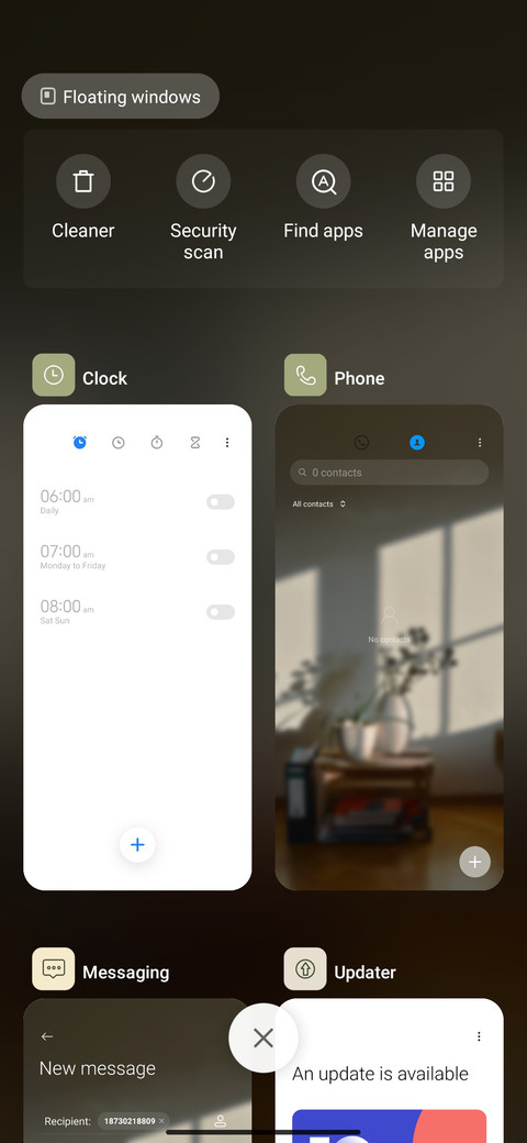 Oxygen freshness screenshot