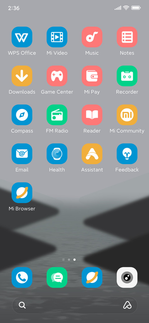 Frost Minimal View screenshot