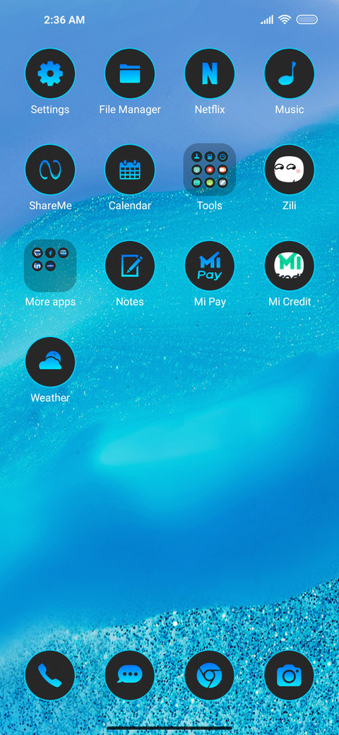 Abstract form screenshot