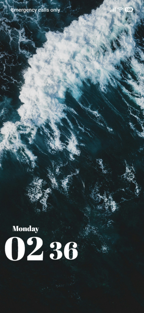 Water Blue screenshot