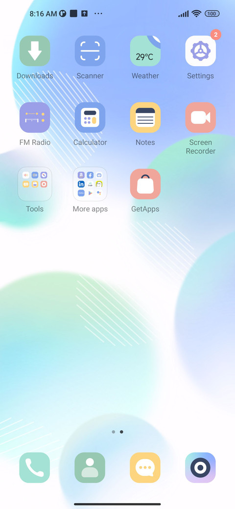 Green Bubbles screenshot