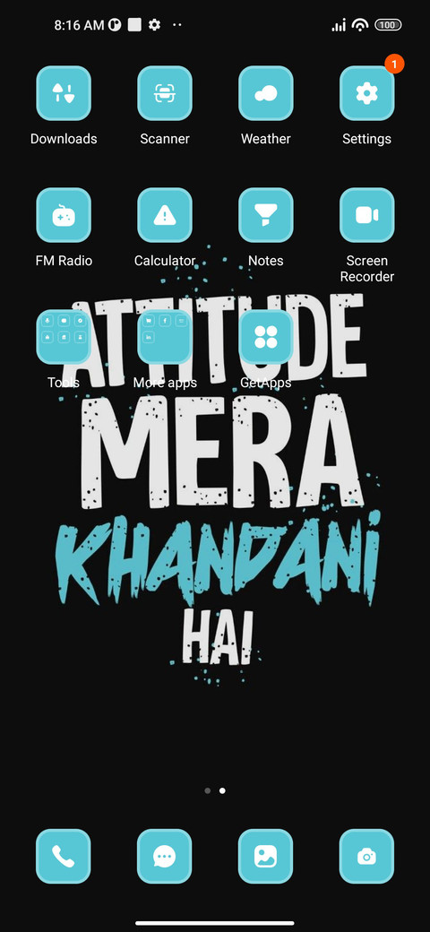 Attitude screenshot