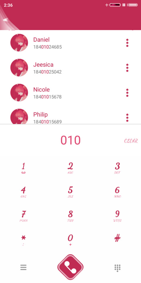 Lavender V10 screenshot