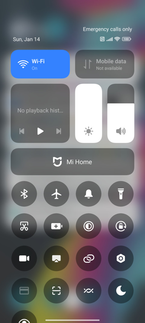 neon colorful screenshot