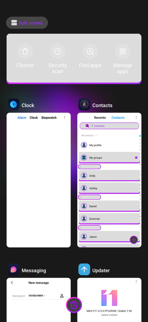 Violet screenshot