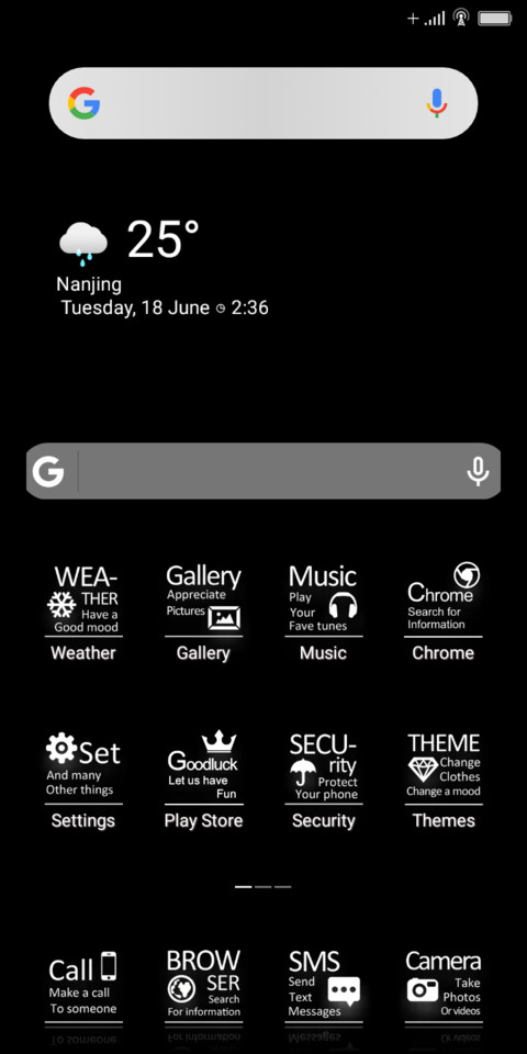 Black and White v2.1 screenshot