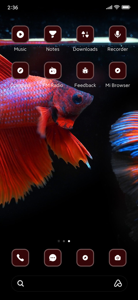 Fish screenshot