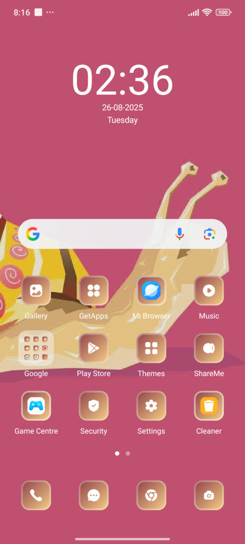 Cartoon Snail screenshot