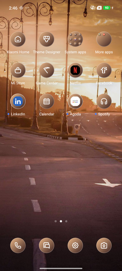 Sunset screenshot