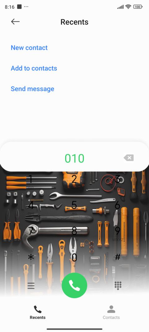 Building tool screenshot