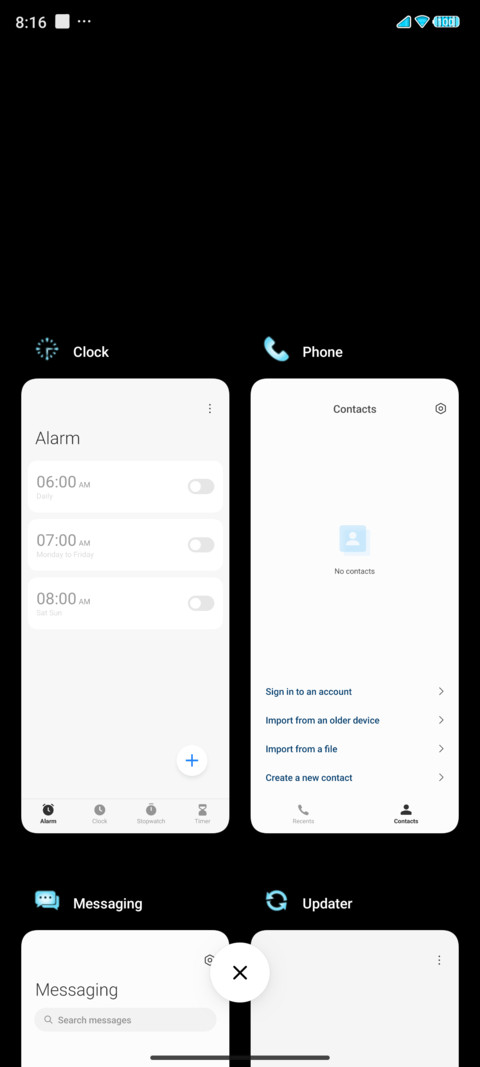 Jiyan Blue Light screenshot