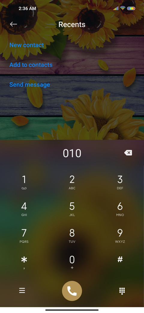 Ancient sunflower screenshot