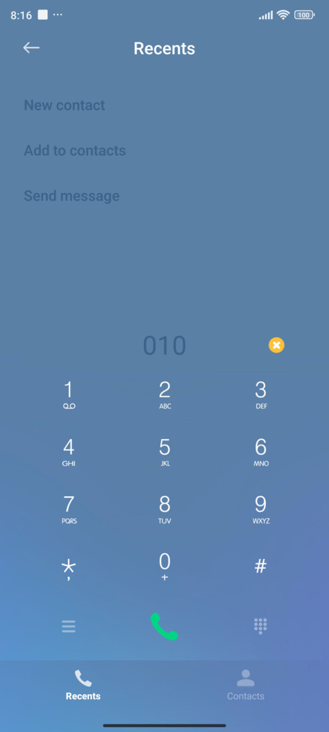 Simple round color screenshot
