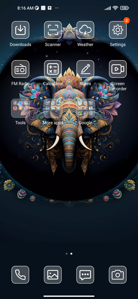 Elephant art screenshot
