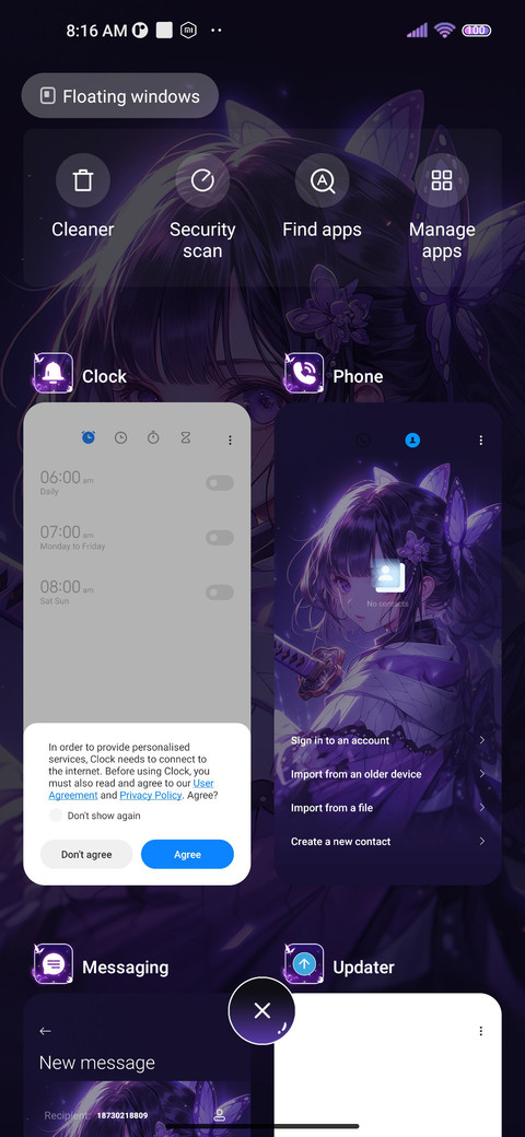 Lightning girl screenshot