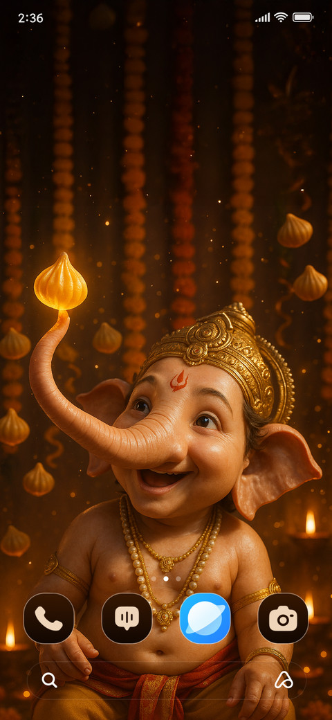 Ganesha with Modak screenshot