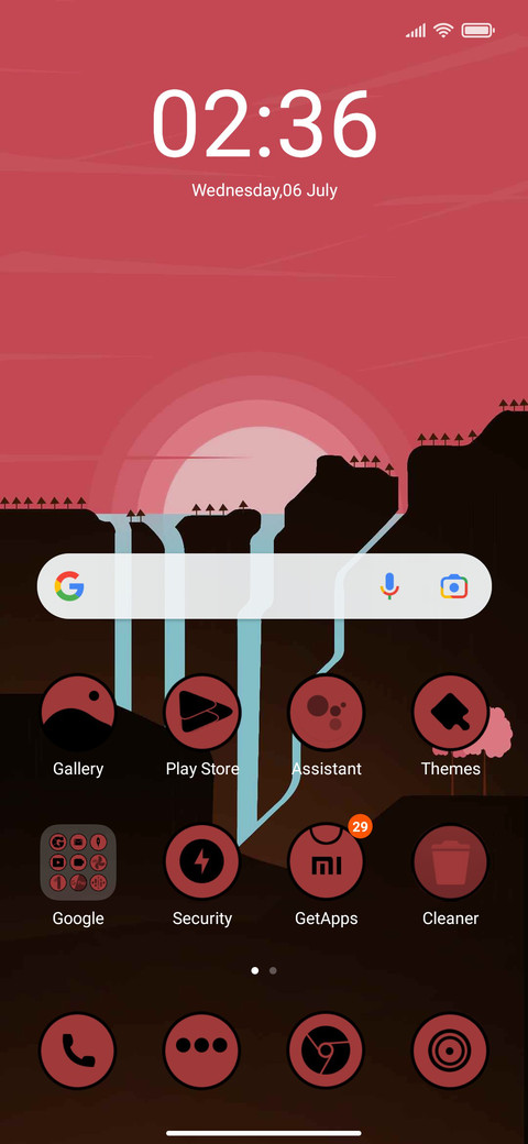 Waterfall screenshot