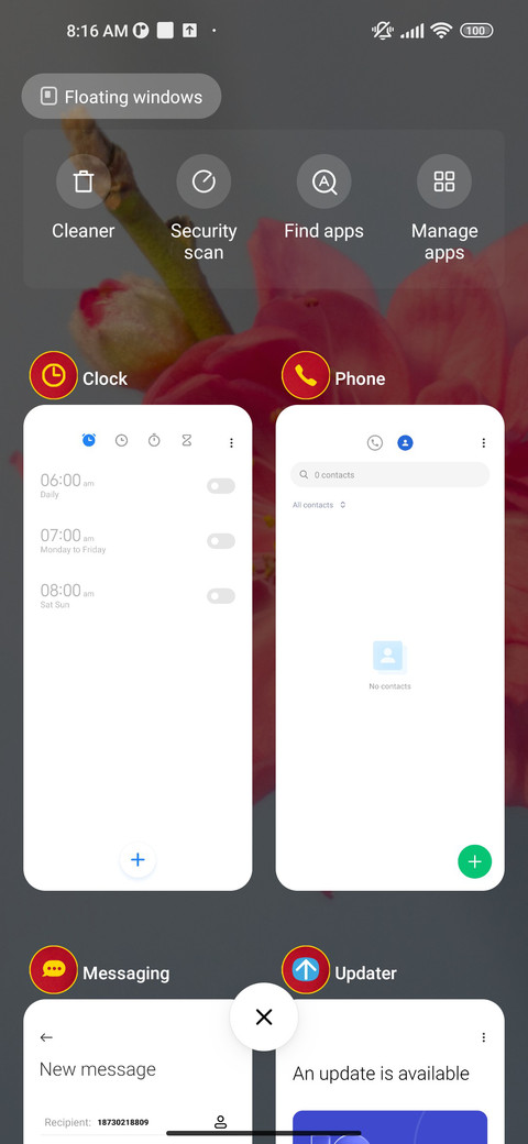cherry flower screenshot