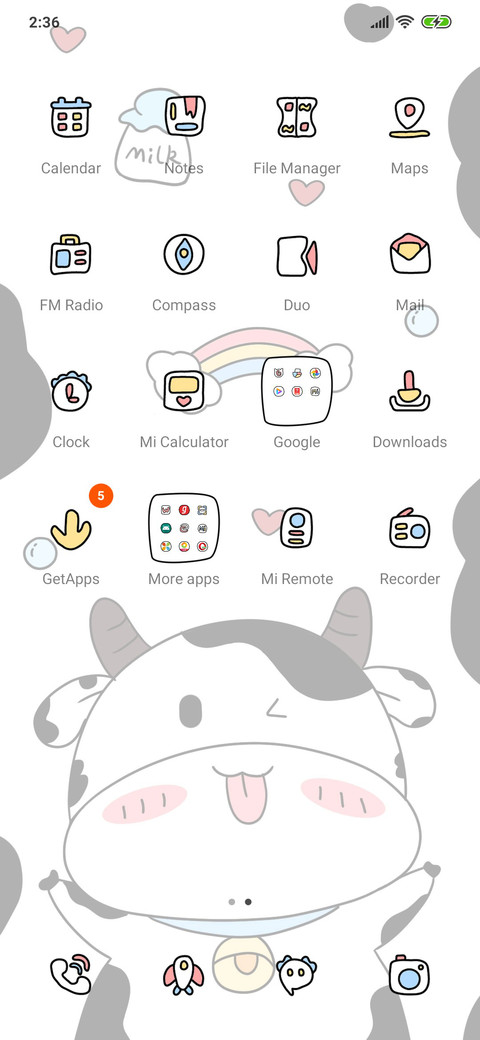 Cute Cow Moo screenshot