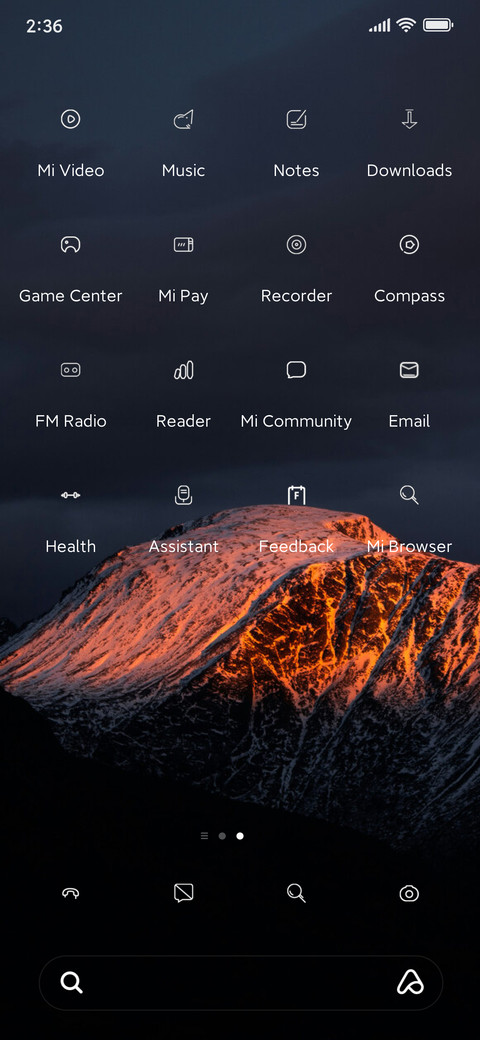 Live wallpaper-sun screenshot