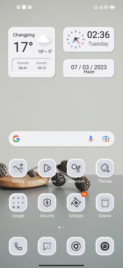 Grey Neomorphism screenshot